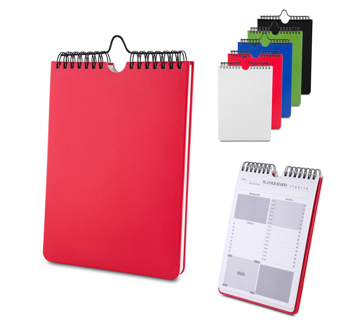 Papelaria Cadernos personalizados Caderno Planner com capa em PU 90 folhas