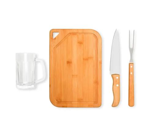 Kit para Churrasco e Cerveja - 4 Pçs