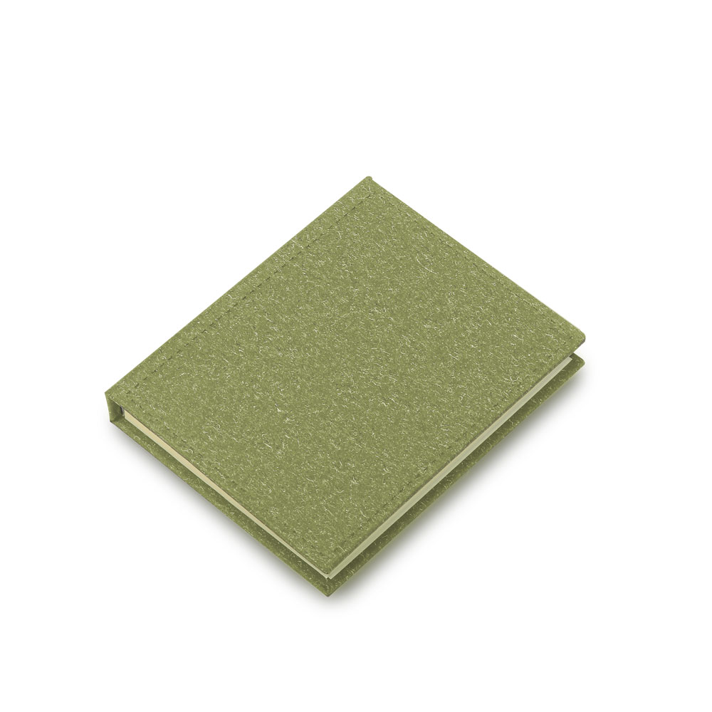 Bloco capa dura, 50 folhas sem pauta 10,5 x 8 cm