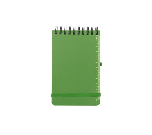 Bloco mini , capa em PP , 60 folhas pautadas. 14,7 x 9 cm