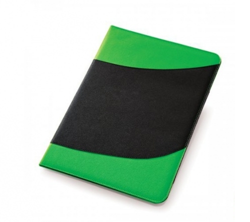 Brinde Pasta Verde e Preto com Bloco 30 fls