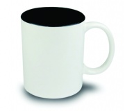   Brinde caneca de cerâmica personalizada FBCA-00340 Preta