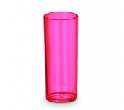   Copo personalizado long drink 350 ml rosa neon FBCO-0067
