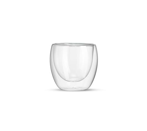 Copo Vidro Parede Dupla 160ml
