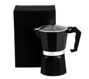   Cafeteira Italiana em Alumínio - Preta - 250ml