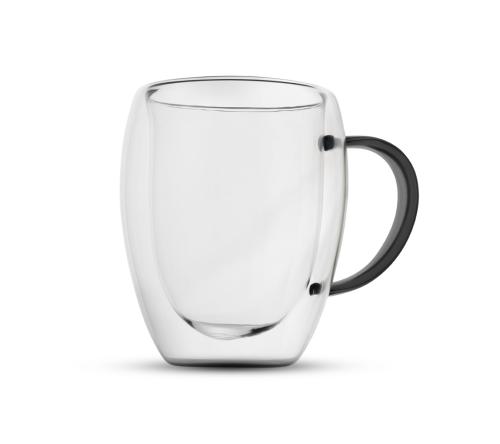 Caneca de Vidro Borossilicato Personalizada – 350 ml
