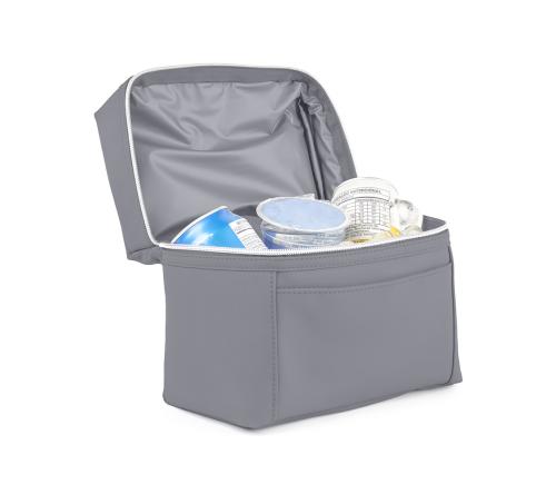 Bolsa Térmica em PU – Compacta com Alça de Mão e Bolso Frontal