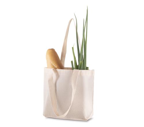 Sacola em Algodão personalizada - 120g/m² (23x32x10cm)