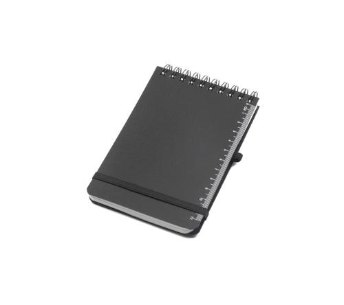 Bloco mini , capa em PP , 60 folhas pautadas. 14,7 x 9 cm