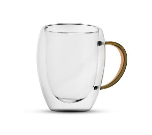 Caneca de Vidro Borossilicato Personalizada – 350 ml
