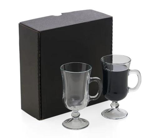 Brinde Jogo de Canecas para Café - 2 Pçs - 240ml personalizado