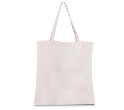Sacola em Algodão cru 140g/m² e Cortiça – Modelo Sustentável