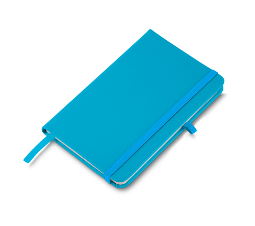 Bloco moleskine 14x21 cm folhas pautadas.