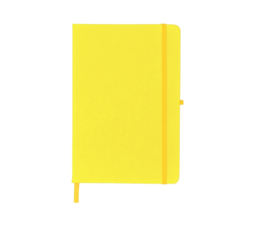 Bloco tipo moleskine 21x14 cm 80 folhas pautadas