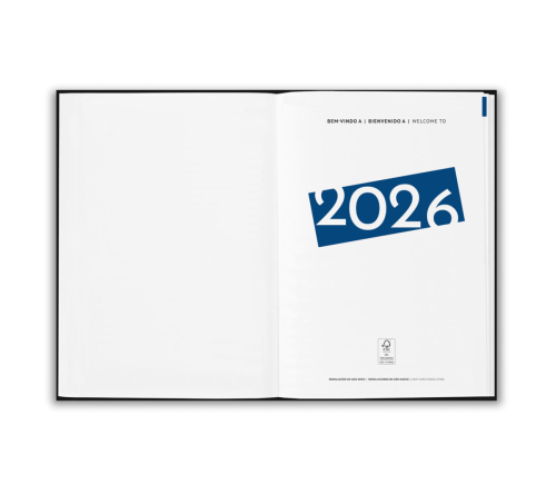 Brinde agenda B5 personalizada