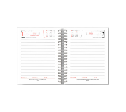 Brinde agenda personalizada