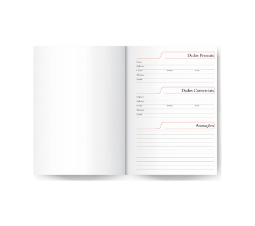Brinde Agenda personalizada
