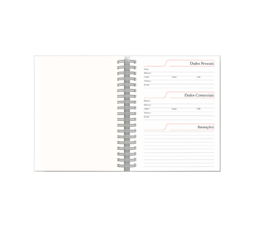Brinde agenda personalizada