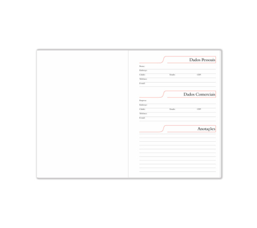 Brinde agenda personalizada