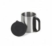 Cozinha e afins Canecas personalizadas Brinde caneca em aço inox  personalizada 180 ml - FBCA-00201