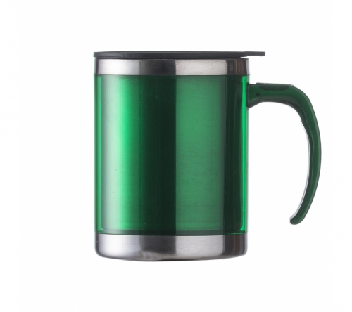 Brinde caneca metálica 400 ml personalizada