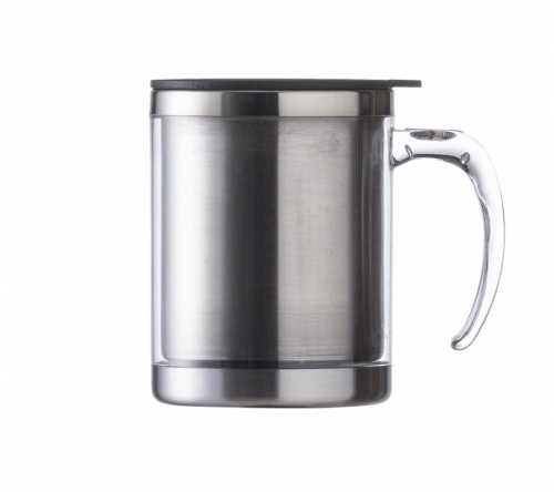 Brinde caneca metálica 400 ml personalizada