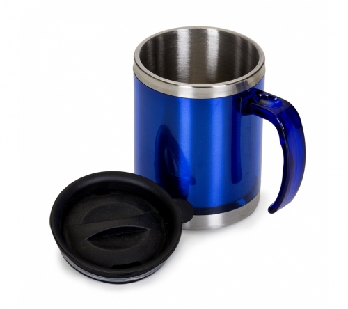 Brinde caneca metálica 400 ml personalizada