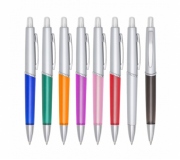   Brinde caneta plástica personalizada FBCA-00320