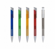   Brinde caneta plástica personalizada FBCA-00852B