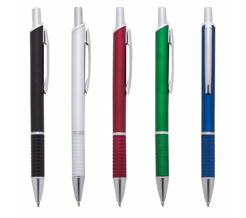 Brinde caneta plástica personalizada FBCP-11786