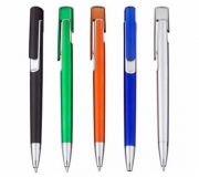   Brinde caneta plástica personalizada FBCP-12411