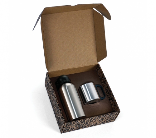 Brinde conjunto de squeeze e caneca personalizados - FBCJ-01601