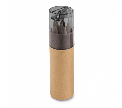 Brinde estojo de lápis de cor + apontador - FBLP-91751