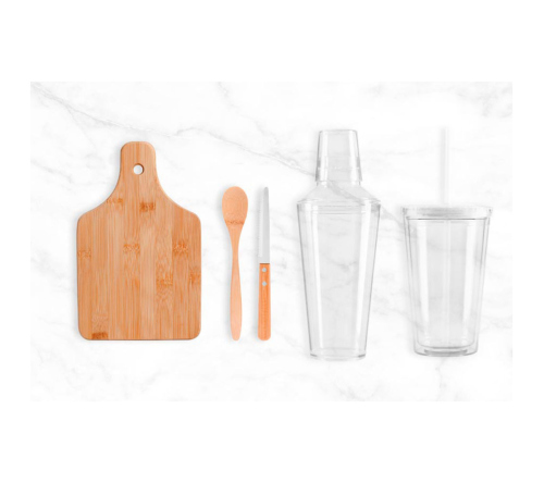 Brinde kit caipirinha 5 peças personalizado