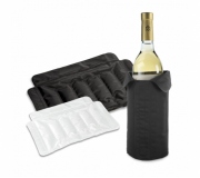 Cozinha e afins Kit vinho personalizado Brinde luva refrigeradora personalizado FBLR-94193