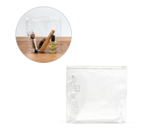 Necessaire zip zap em PVC