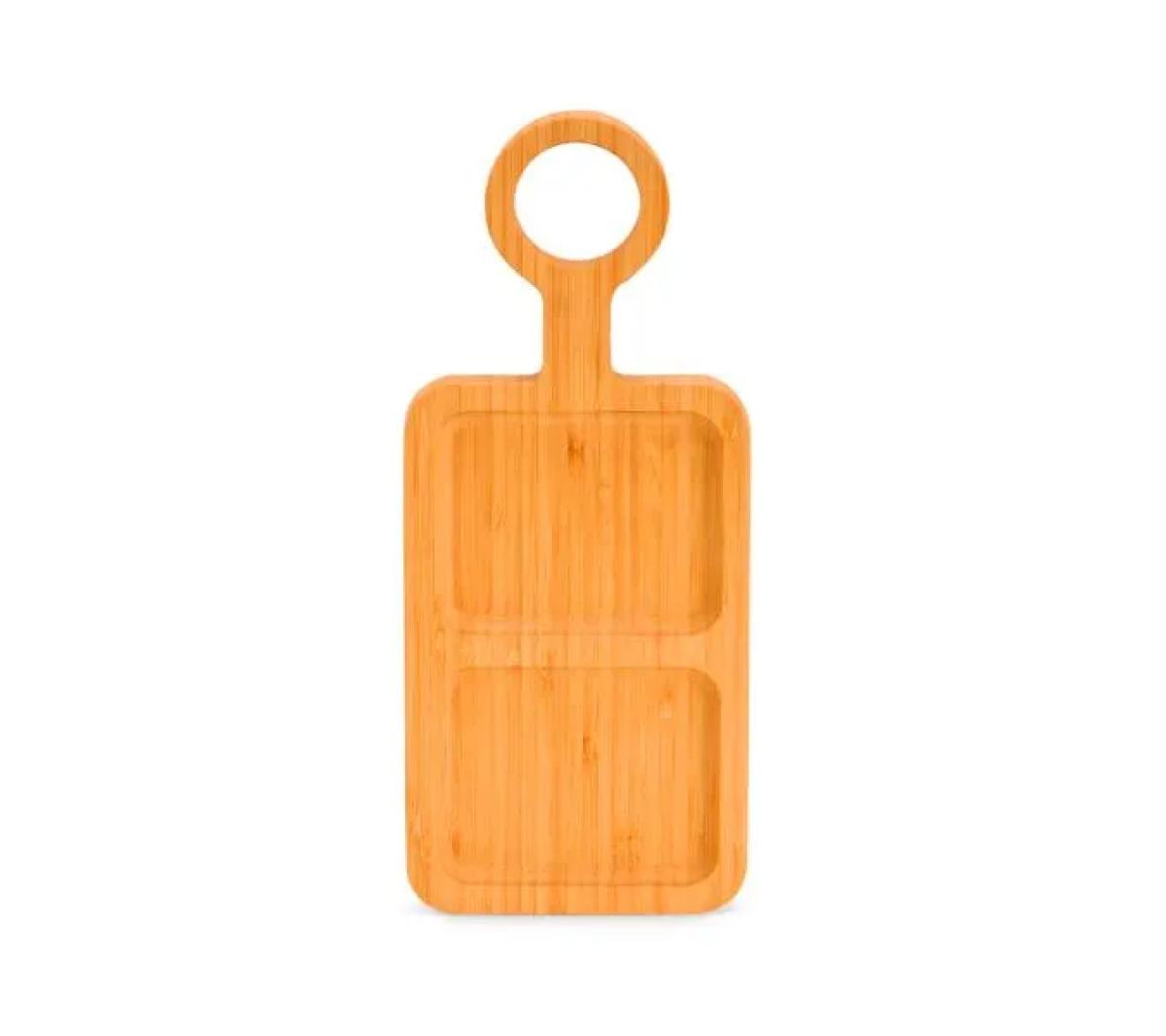 Cozinha e afins Tábuas personalizadas Petiqueira em Bambu com Pegador e 2 Posicoes