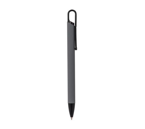 Caneta executiva em metal com acabamento emborrachado