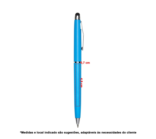 Caneta Plástica com Touch