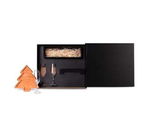 Kit para Petisco com Taças- 4 Pçs