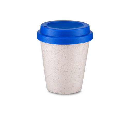 Copo Fibra de Arroz C/ Tampa 350ml