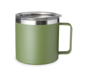   Caneca térmica de inox com parede dupla e tampa 450 ml - FBCT-18657FYV