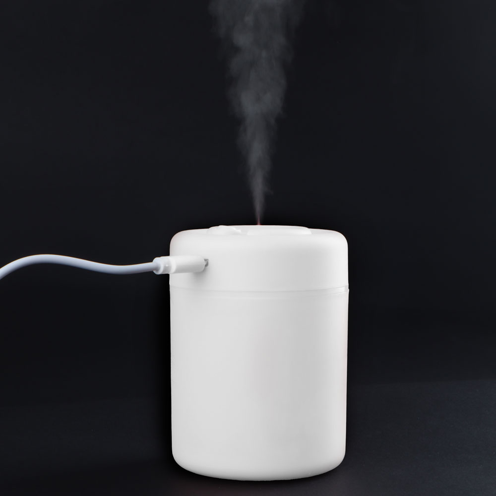 Umidificador USB 180ml com Difusor de Óleo Essencial