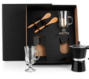   Brinde Kit para Café com Cafeteira Italiana - 5 Pçs personalizado