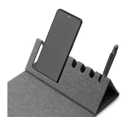 Mouse Pad RPET com Porta-Objetos