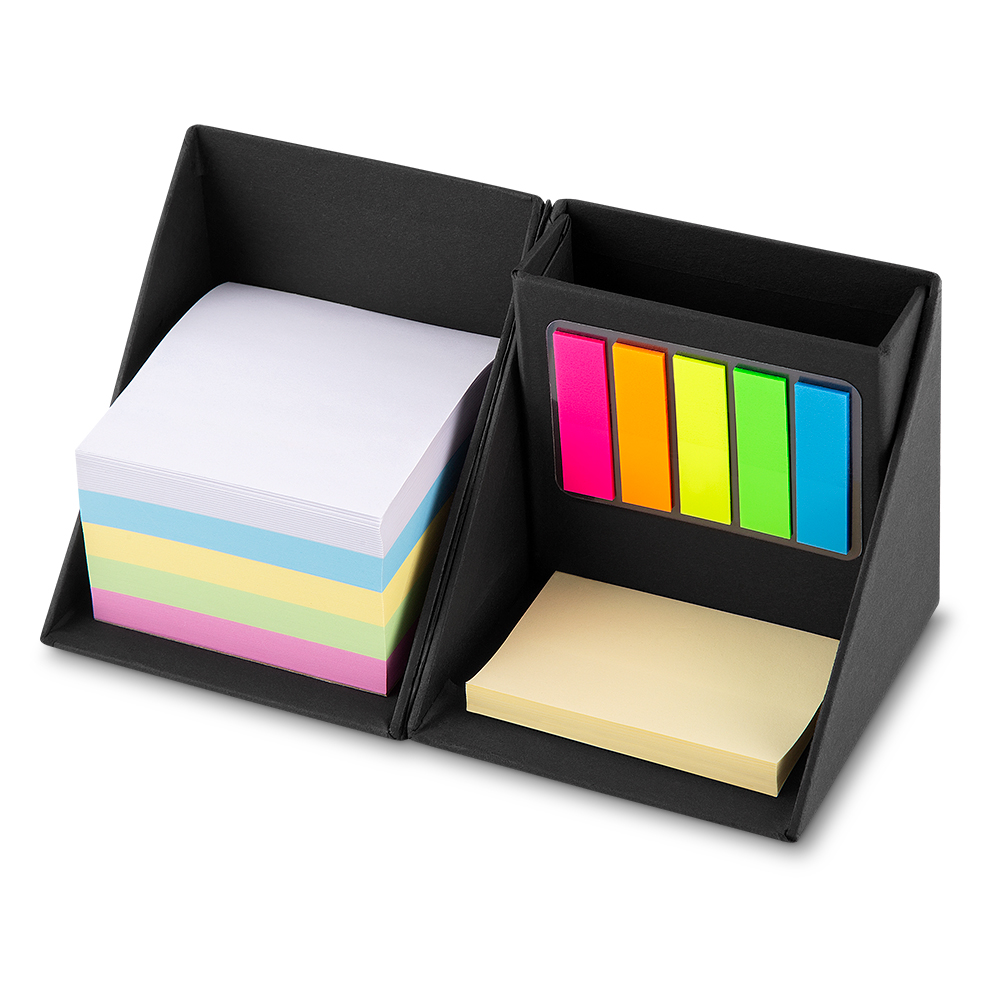 Mini Bloco de Notas em Formato de Cubo – Papelão Reciclado