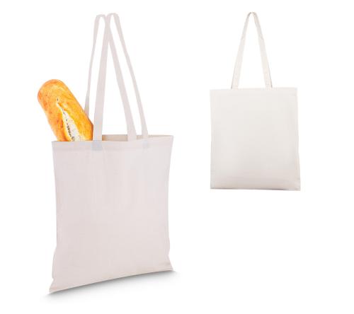Sacola em Algodão cru 180g/m² – Modelo Reforçado 