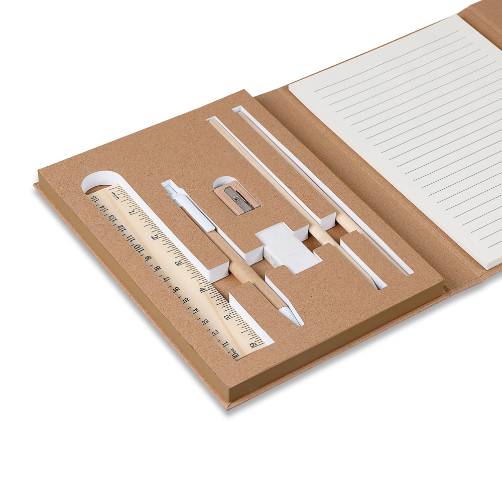Kit Escritório em Papel Kraft Personalizado
