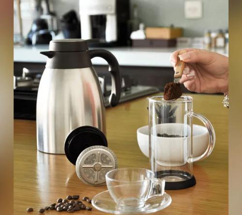 Cafeteira Prensa Francesa em Vidro - 350ml