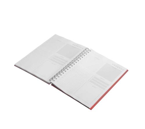 Caderno planner capa em PU com 90 folhas